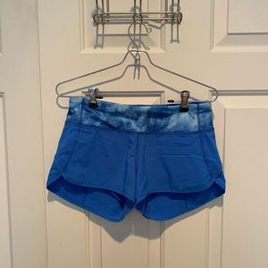 Blue Lululemon Shorts